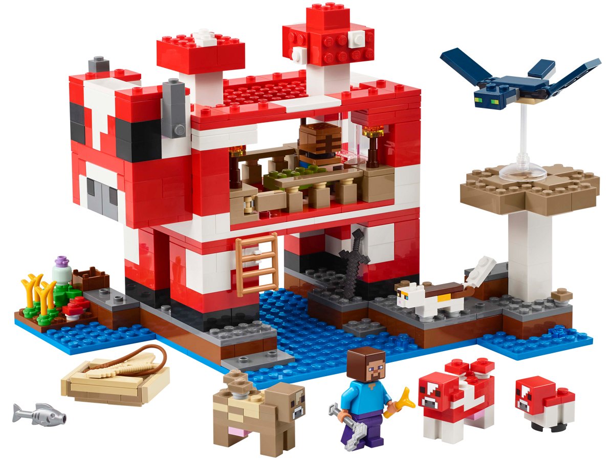 LEGO® Minecraft® Das Pilzkuh-Haus 21270