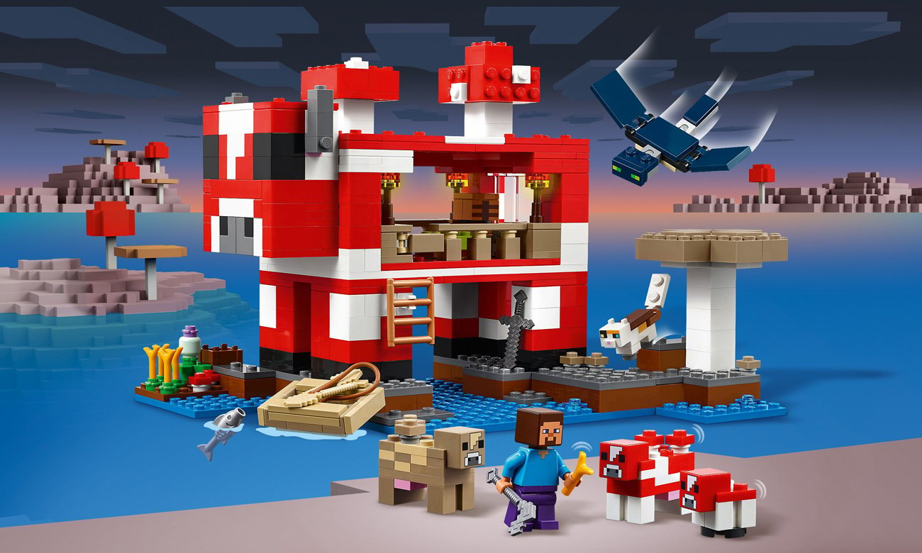 LEGO® Minecraft® Das Pilzkuh-Haus 21270