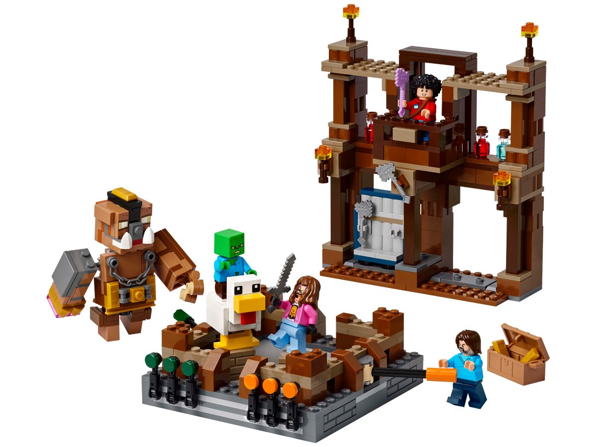 LEGO Minecraft 21272 Ring w Leśnym dworze