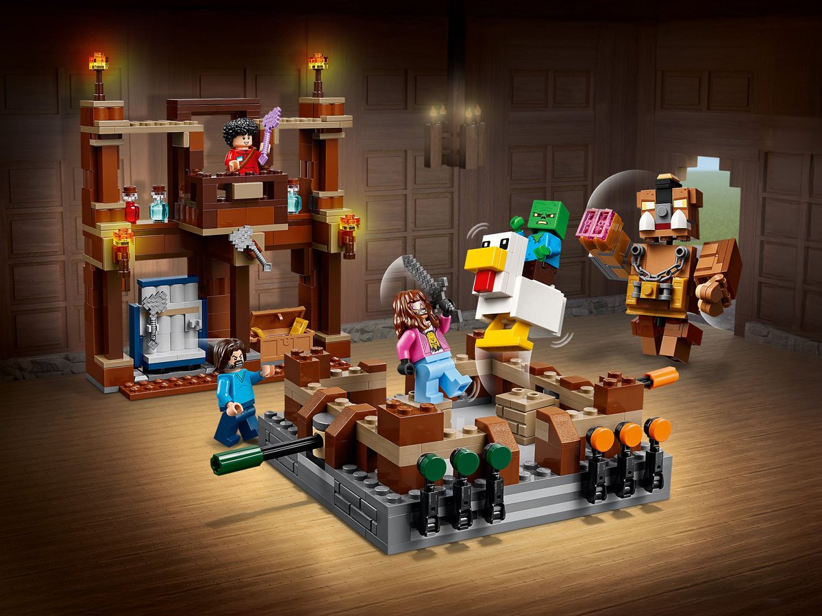 LEGO Minecraft 21272 Ring w Leśnym dworze