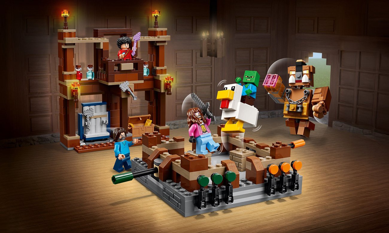 LEGO Minecraft 21272 Ring w Leśnym dworze