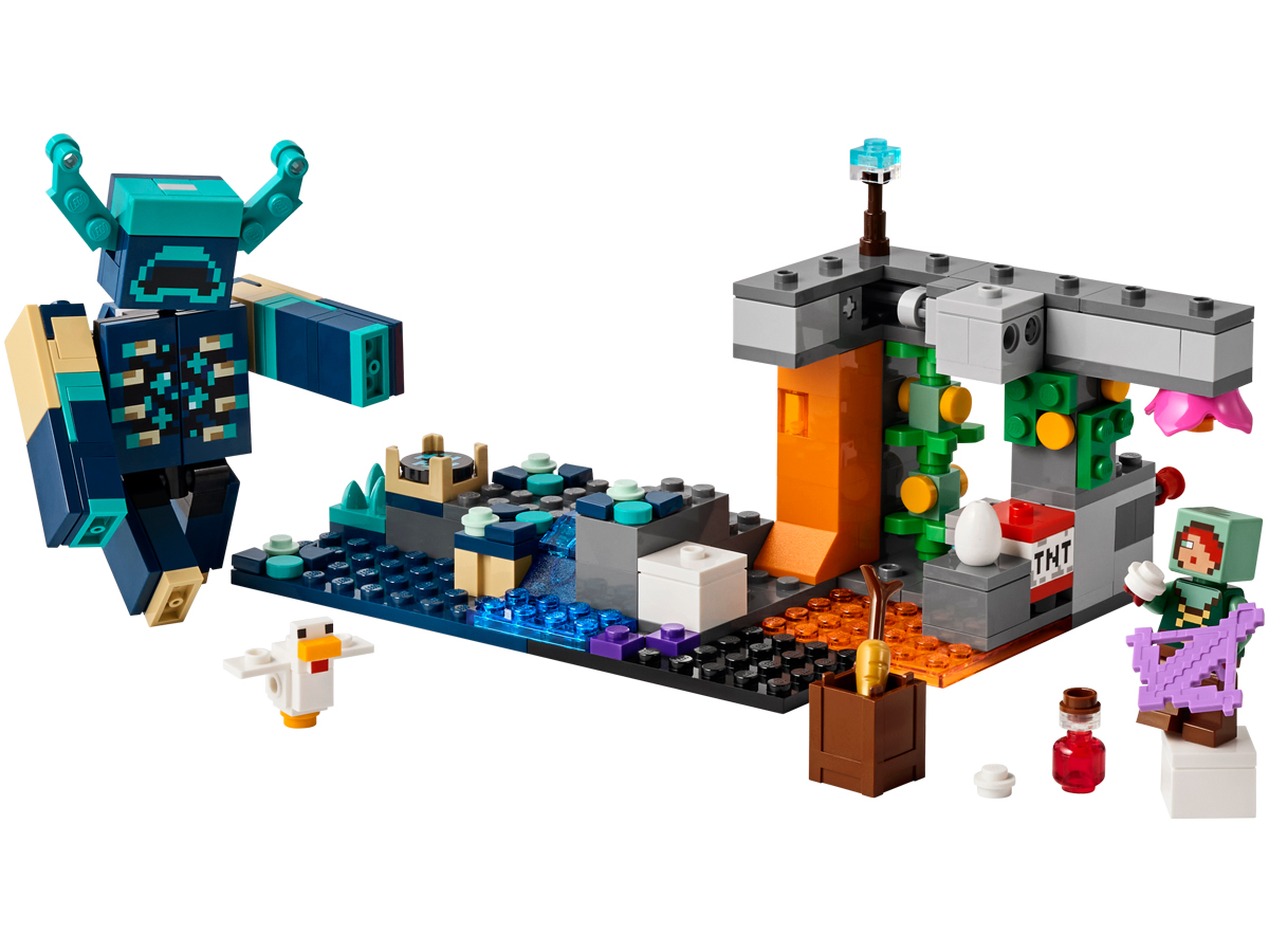 LEGO Minecraft 21274 Spotkanie ze strażnikiem