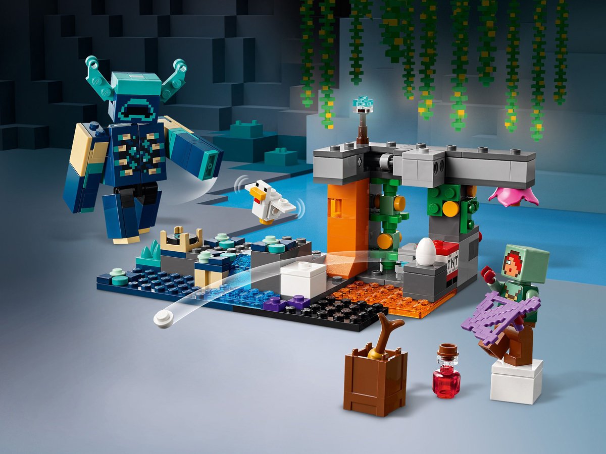 LEGO Minecraft 21274 Spotkanie ze strażnikiem