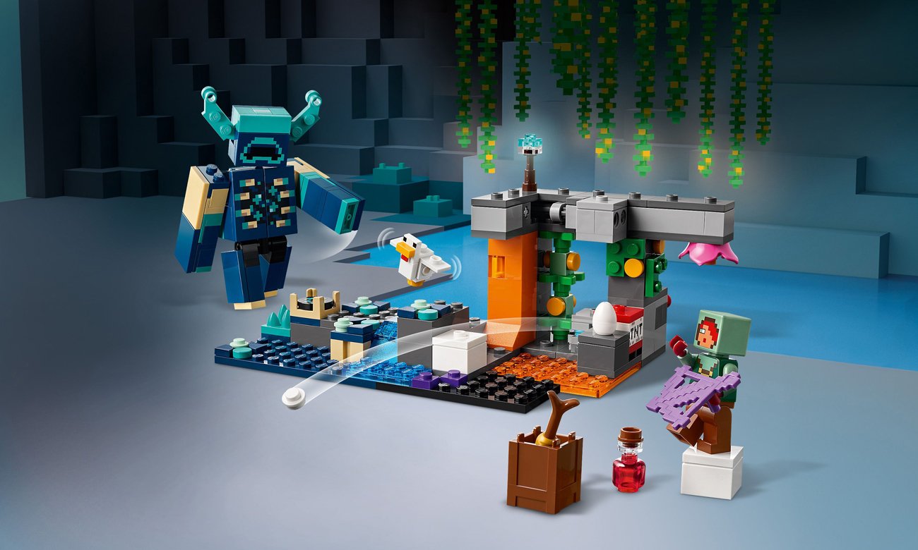 LEGO Minecraft 21274 Spotkanie ze strażnikiem