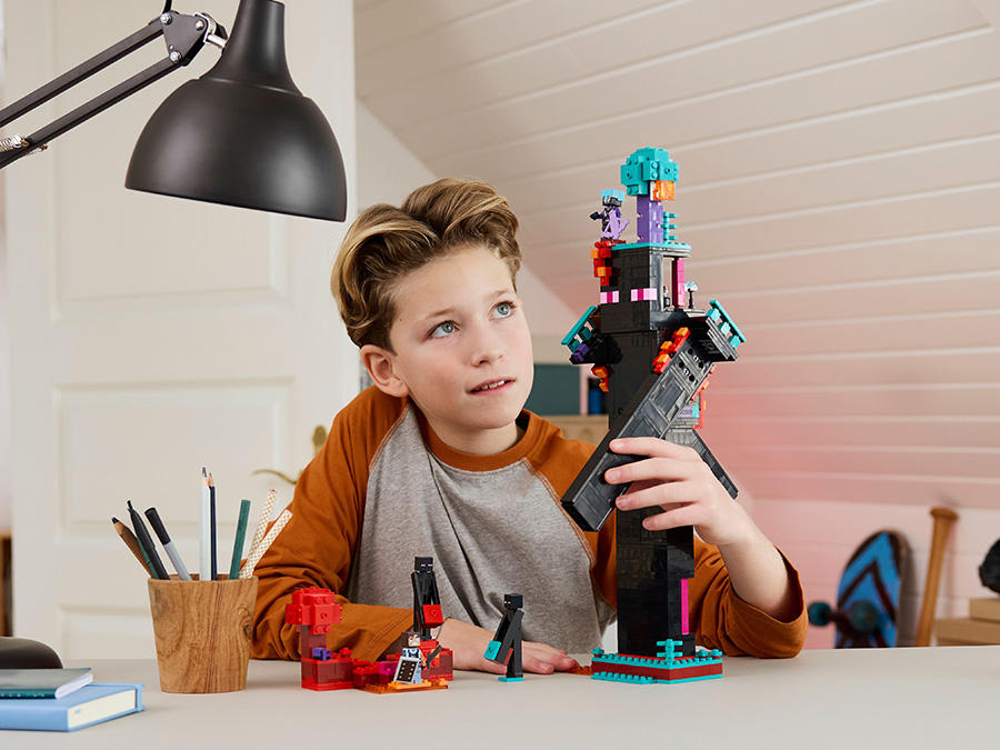 LEGO Minecraft Wieża Endermana 21279 detale
