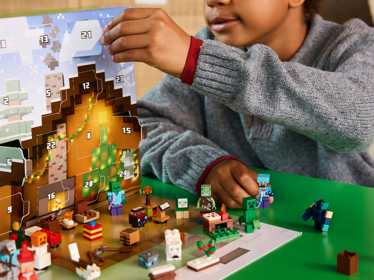 LEGO Minecraft 21280 Kalendarz adwentowy na 2025 rok