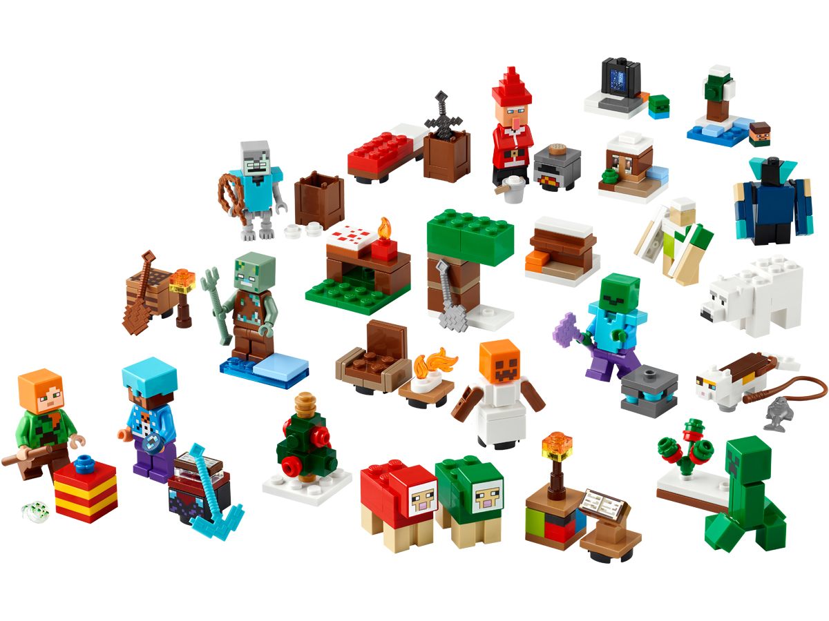 LEGO Minecraft 21280 Kalendarz adwentowy na 2025 rok