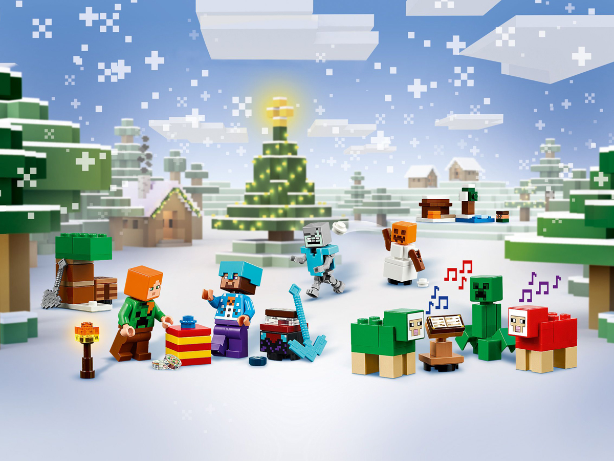 LEGO Minecraft 21280 Kalendarz adwentowy na 2025 rok