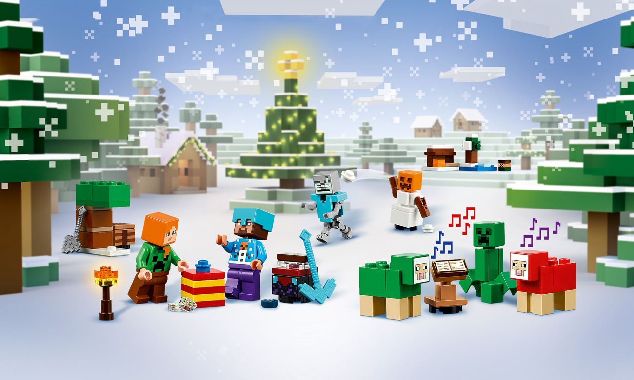 LEGO Minecraft 21280 Kalendarz adwentowy na 2025 rok