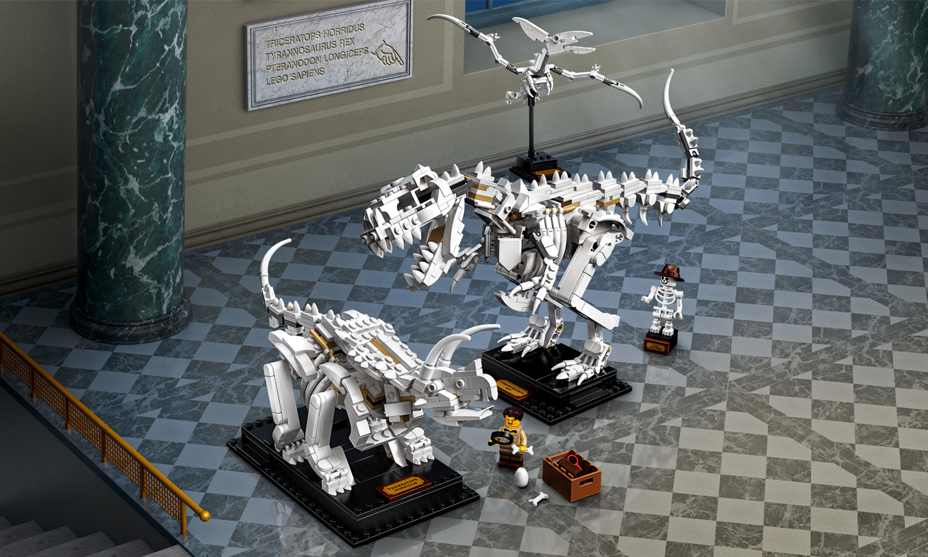 LEGO Ideas Szkielety dinozaurów