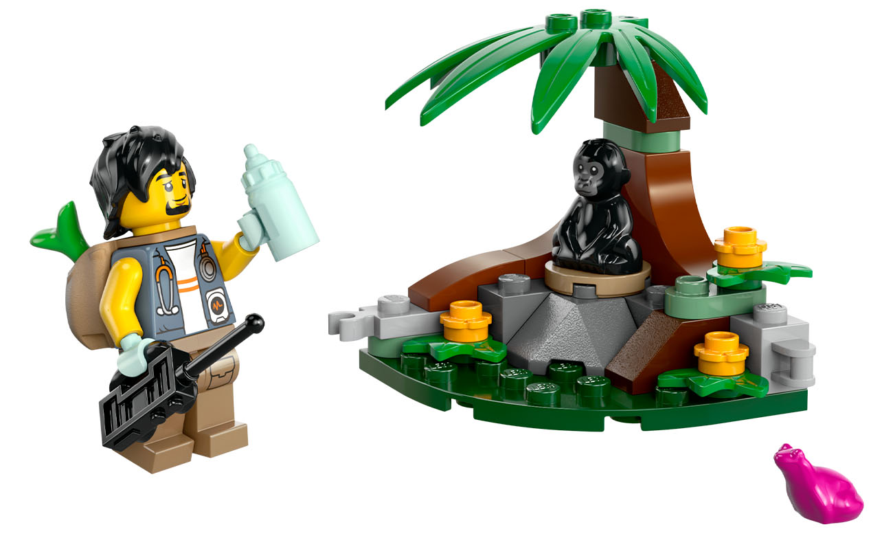 LEGO City Spotkanie z małym gorylem 30665