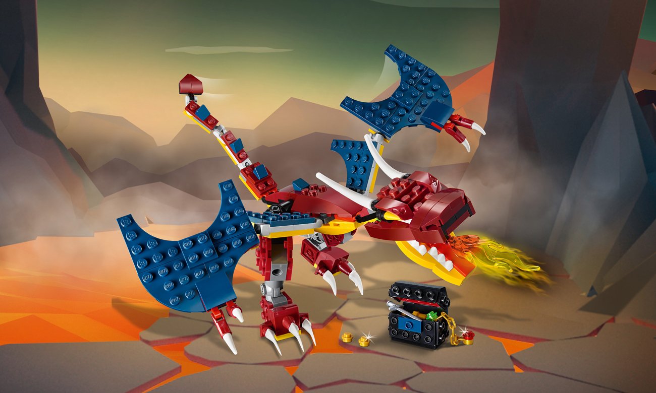 LEGO Creator Smok ognia