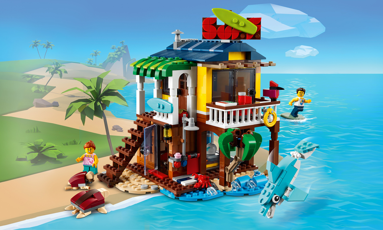 LEGO Creator Пляжний будиночок серфера