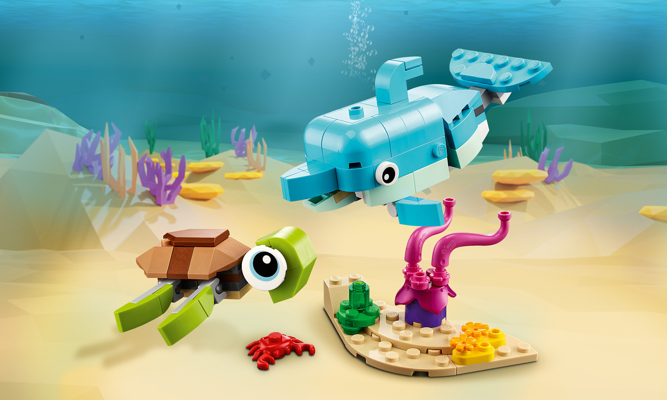 LEGO Creator Delfin i żółw