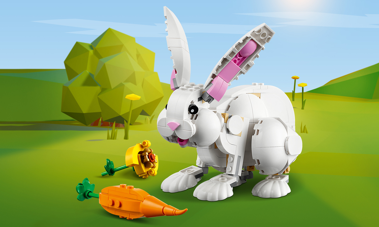 LEGO Creator Biały królik
