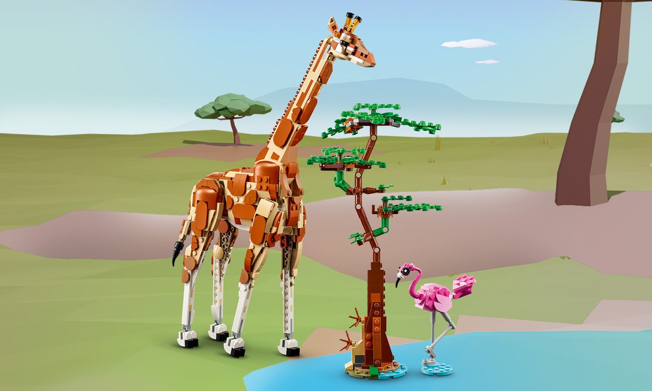 LEGO Creator Wilde Tiere auf Safari