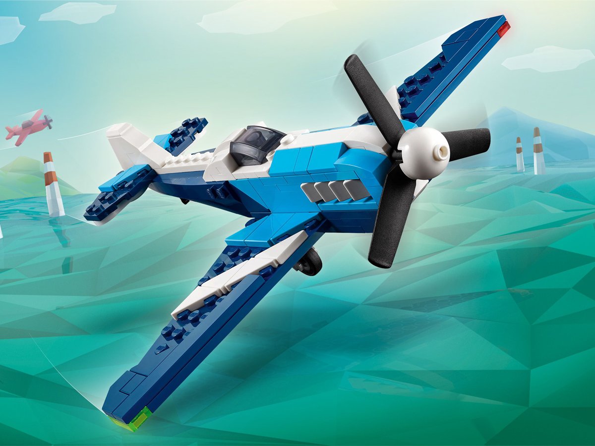 LEGO Creator 31160 Flieger: Rennflugzeug