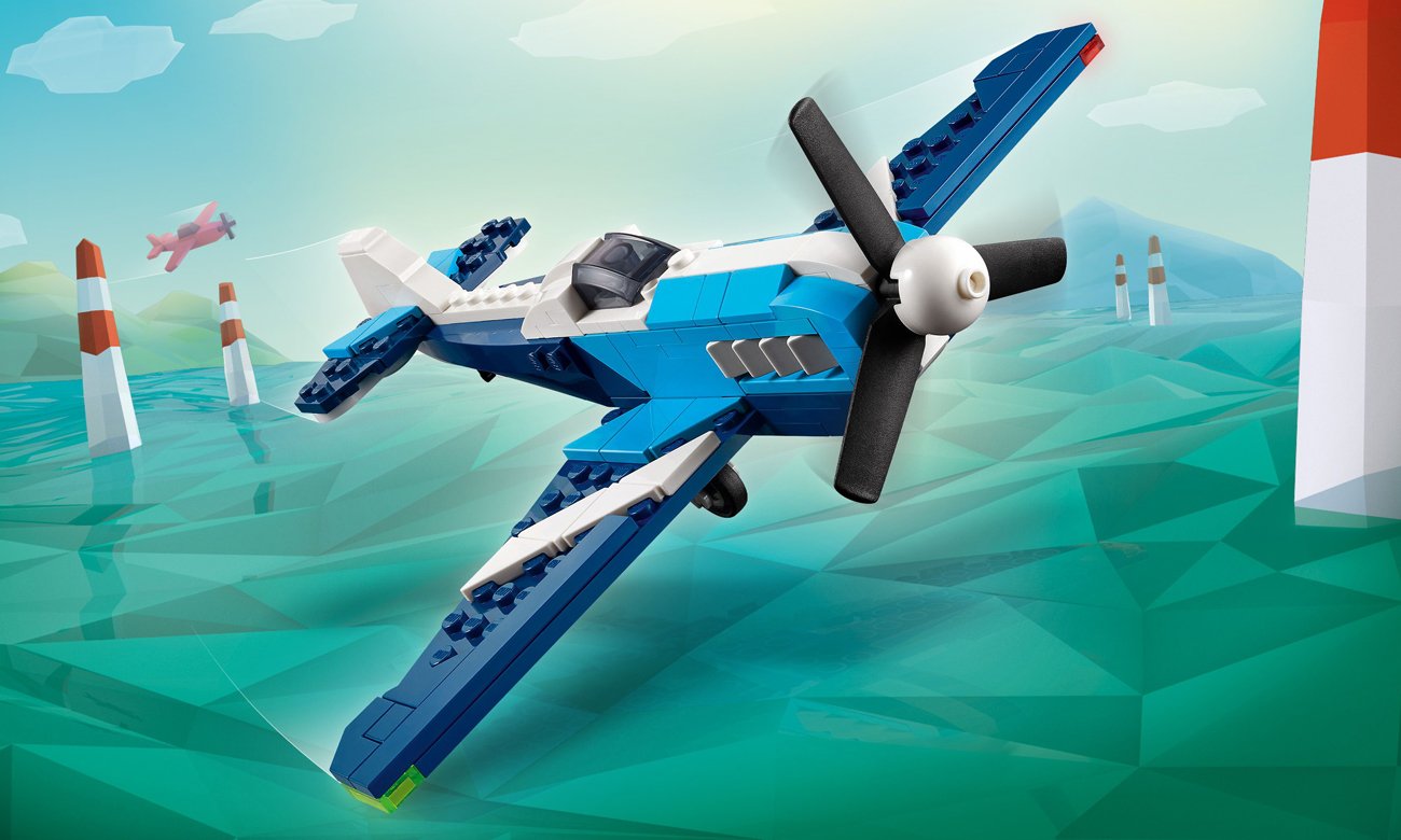 LEGO Creator 31160 Flieger: Rennflugzeug