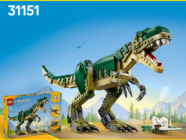 LEGO<sup>®</sup> Creator Tyranozaur