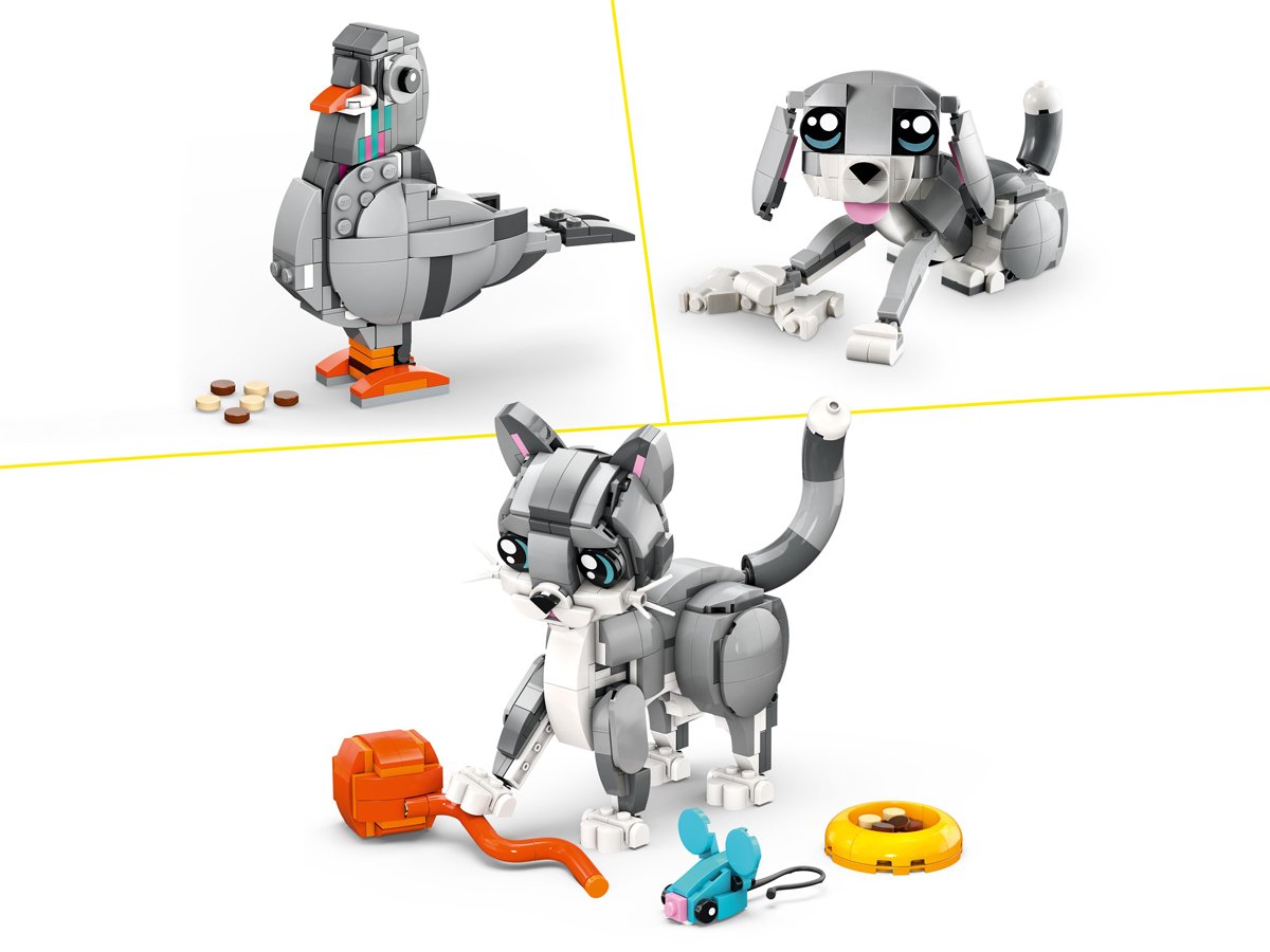 LEGO Creator 31163 Psotny kot