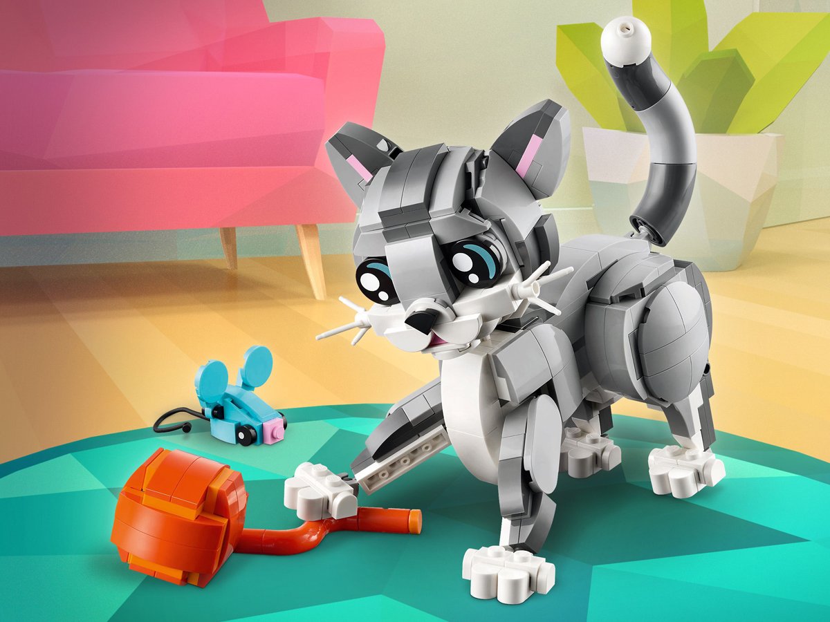 LEGO Creator 31163 Psotny kot