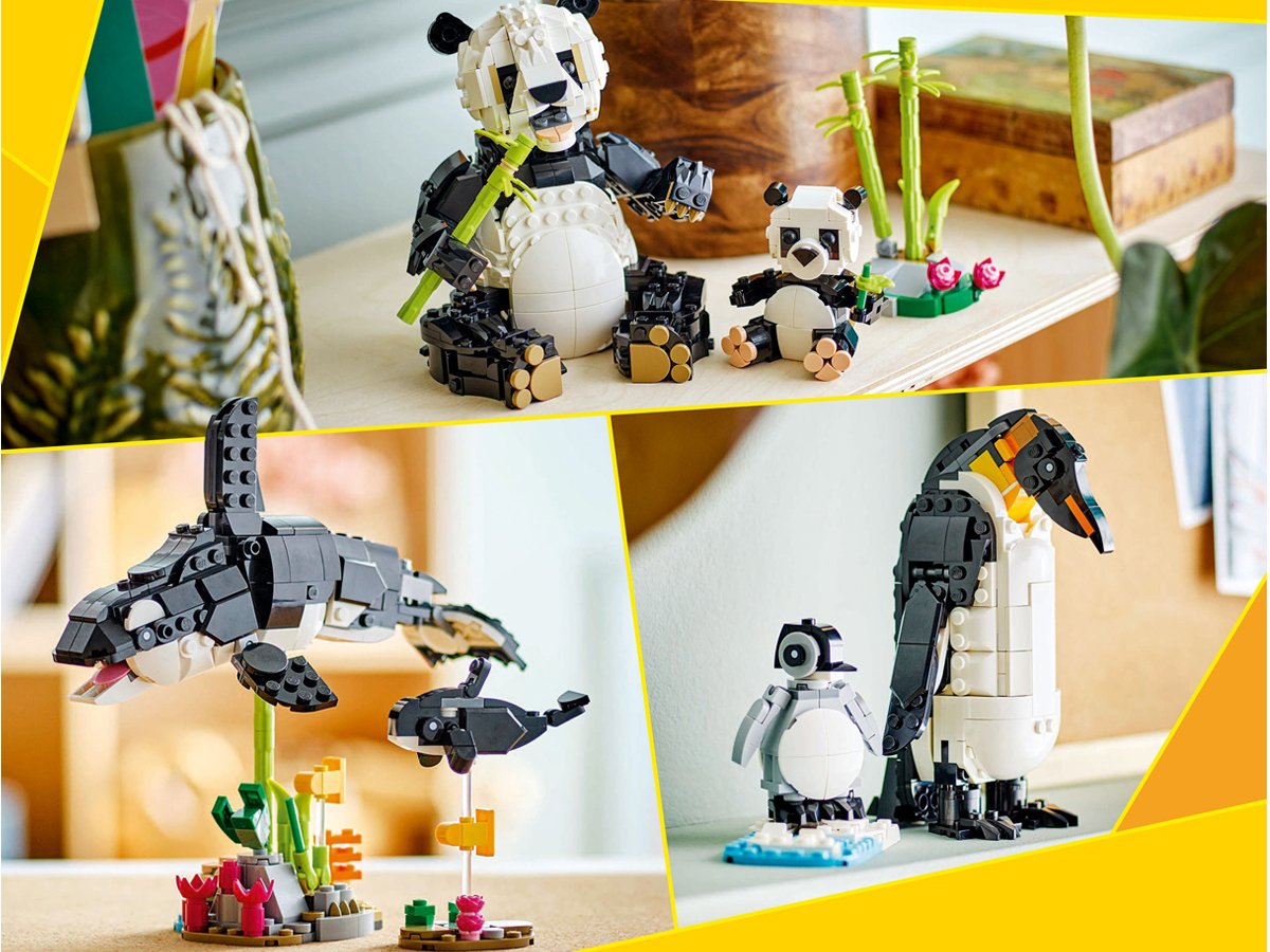 LEGO® Creator 3-in-1 Wilde Tiere: Pandafamilie 31165