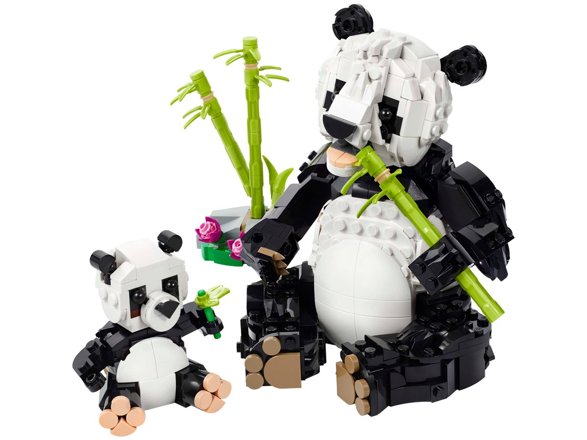 LEGO® Creator 3-in-1 Wilde Tiere: Pandafamilie 31165