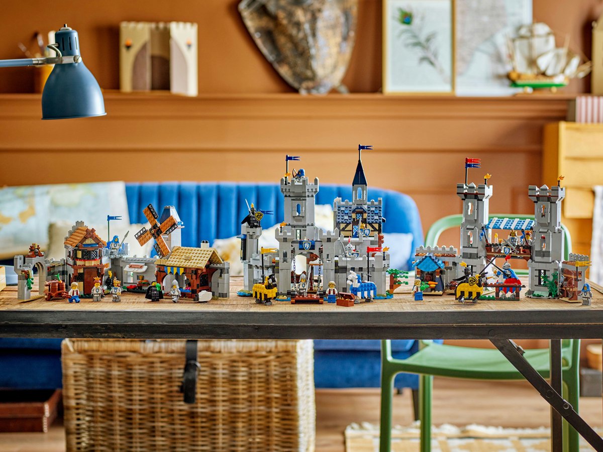 LEGO Creator 31168 Średniowieczny zamek rycerzy konnych
