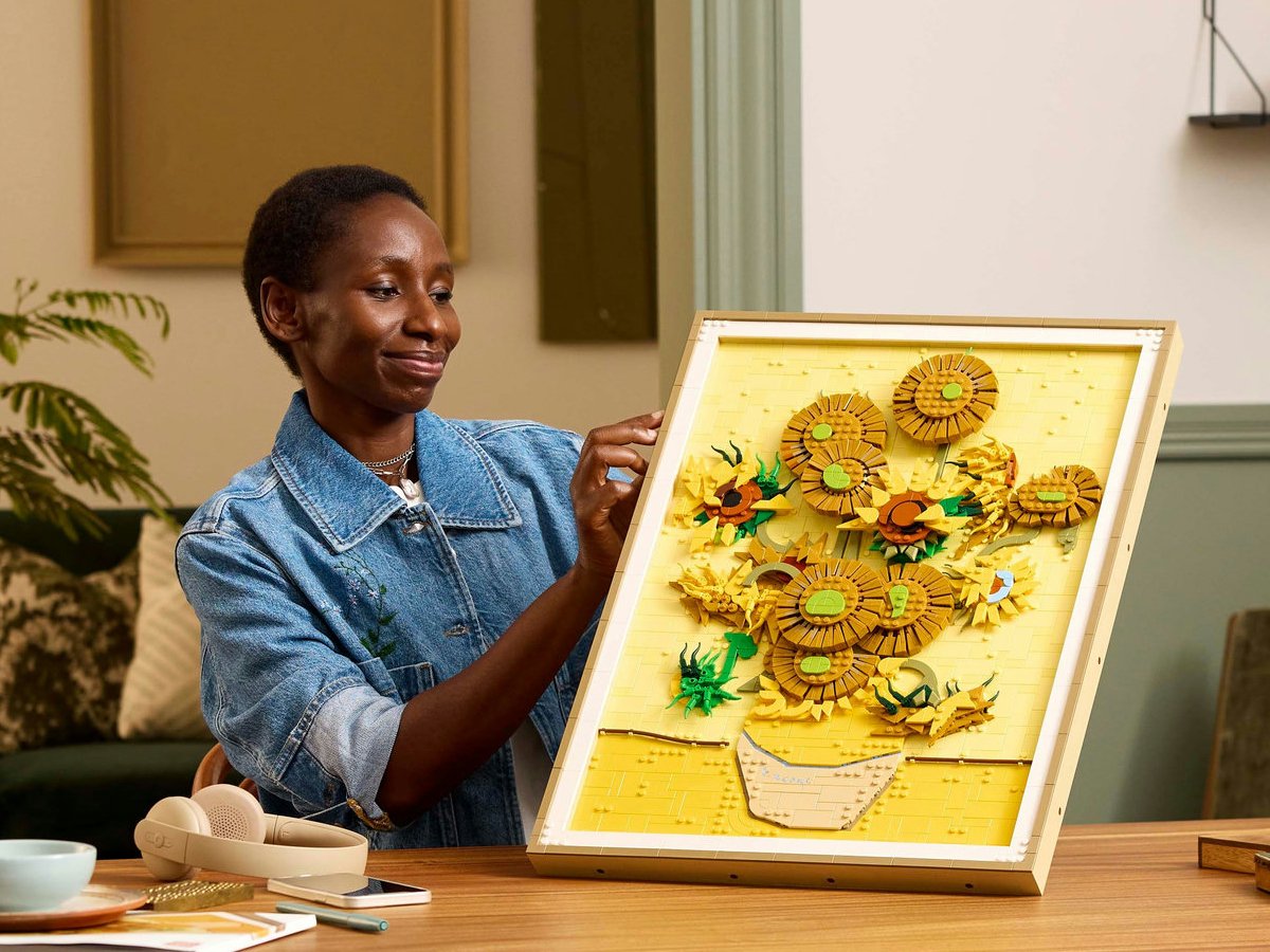 LEGO Art 31215 Słoneczniki Vincent van Gogh