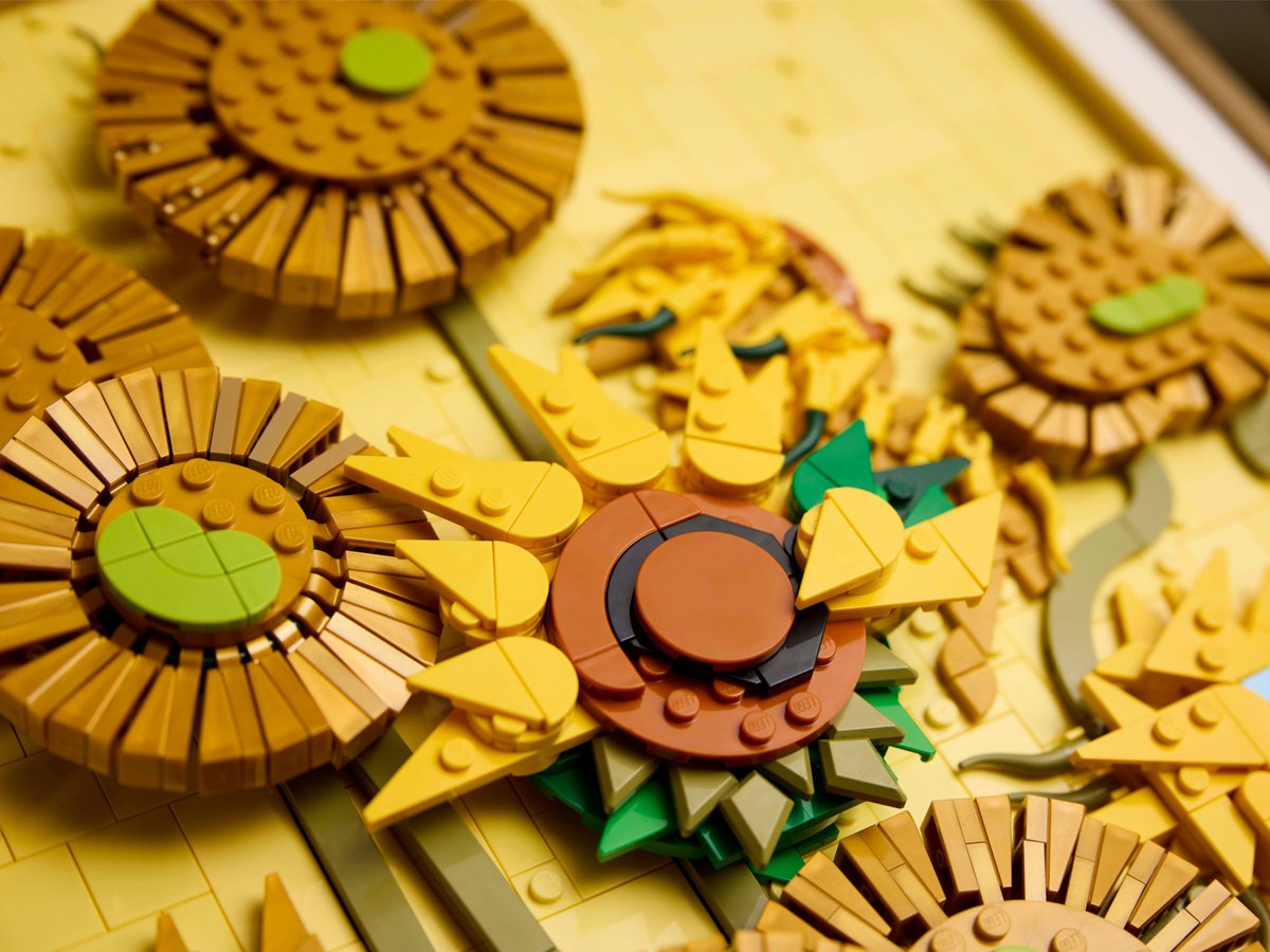 LEGO Art 31215 Słoneczniki Vincent van Gogh