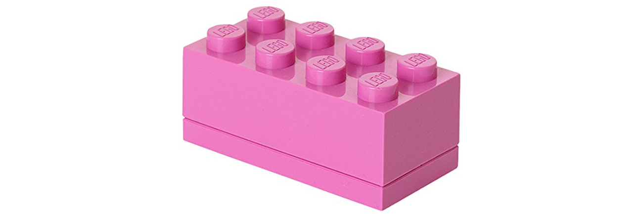 LEGO Mini Box 8 Jasny fiolet
