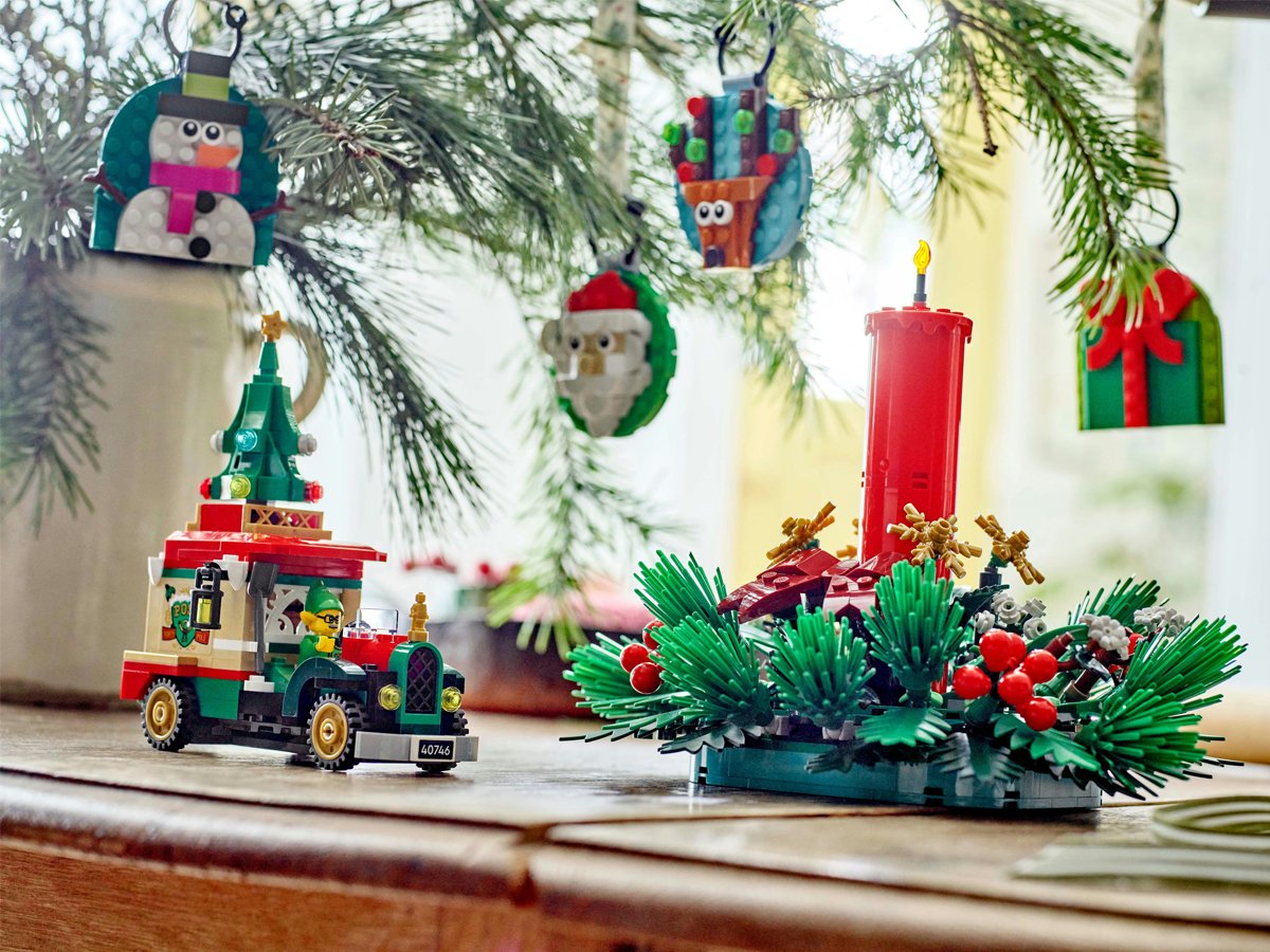 LEGO Iconic 40744 Kolekcja ozdób świątecznych