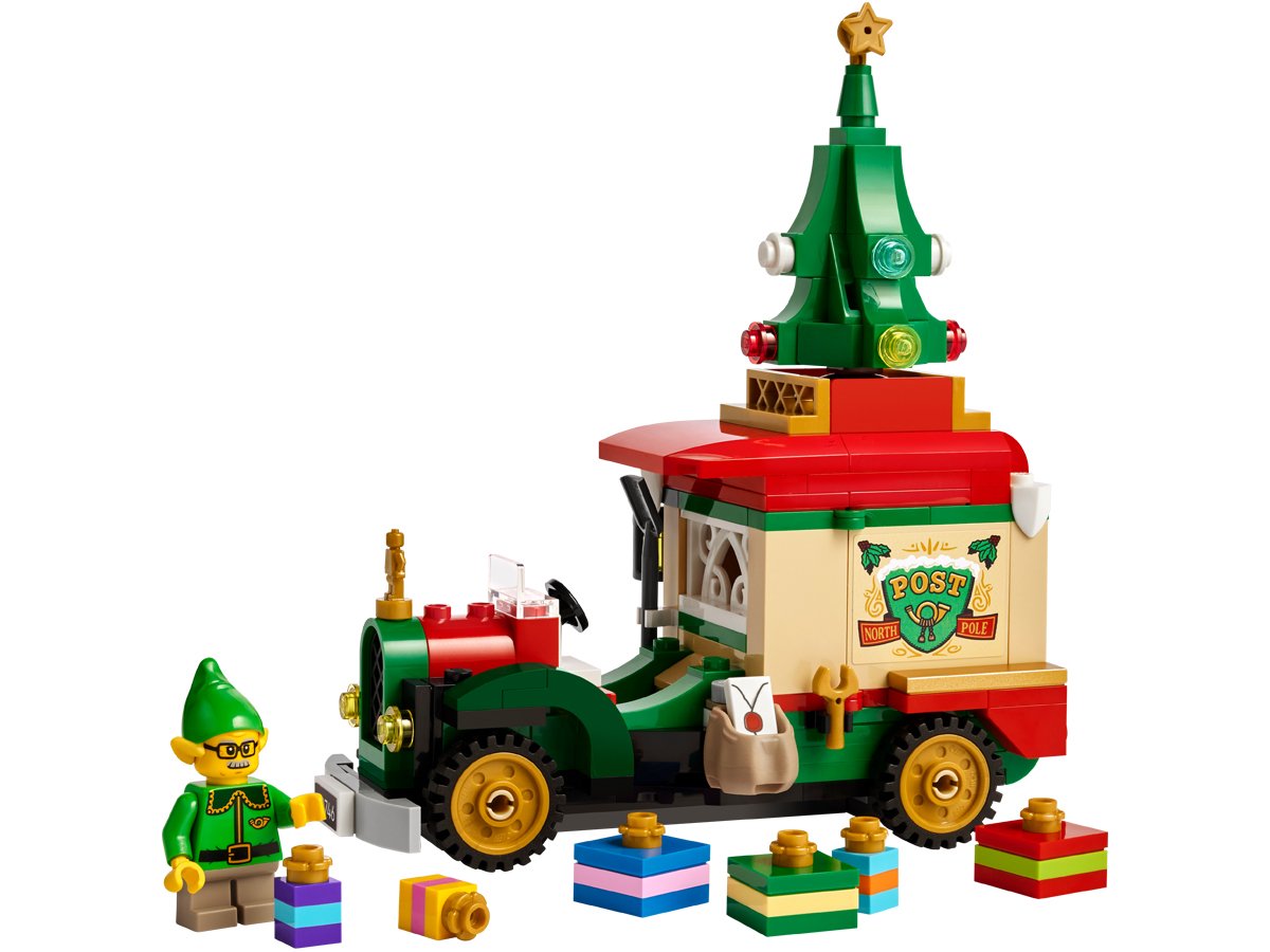 LEGO Iconic 40746 Ciężarówka świętego mikołaja