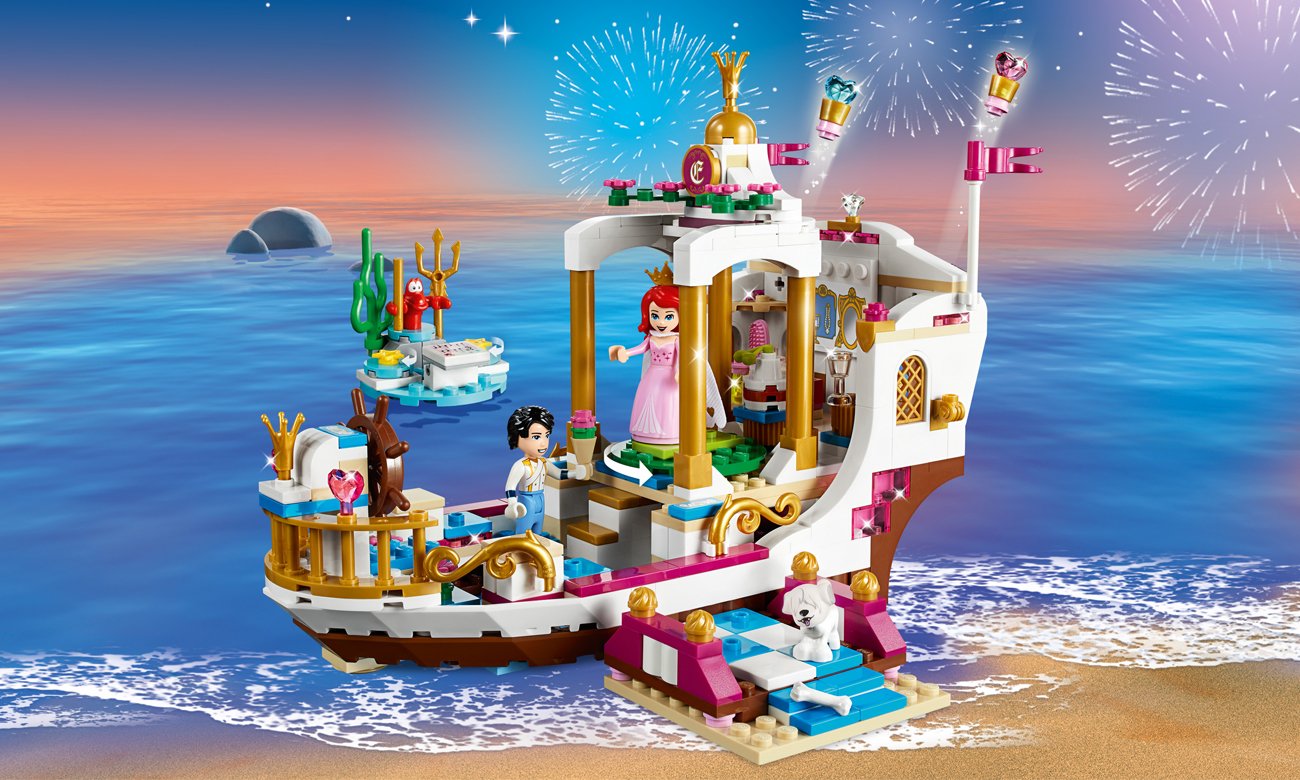 LEGO Disney Princess Uroczysta łódź Ariel