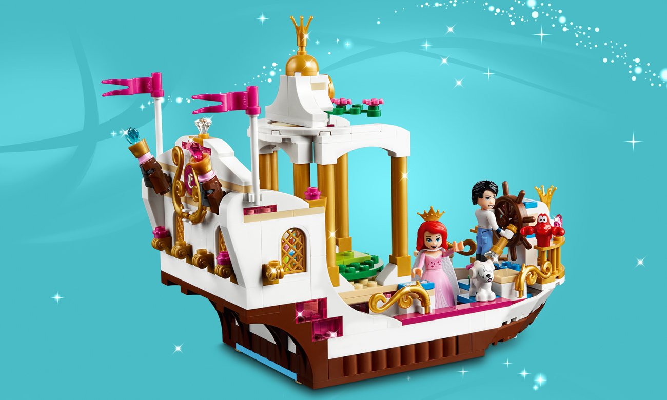 lego disney princess statek