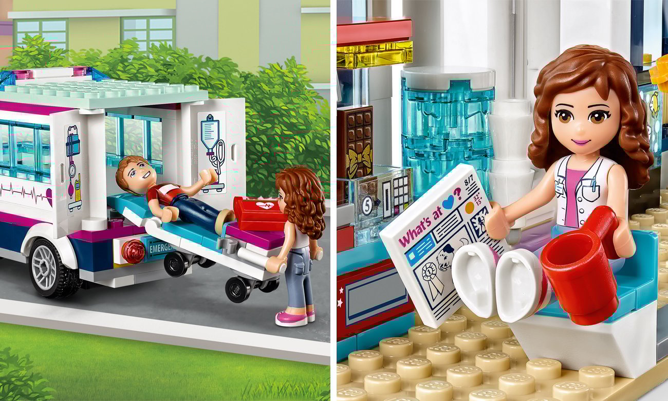 klocki lego szpital