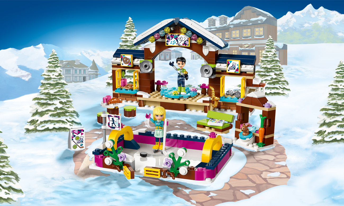 LEGO Friends Lodowisko w zimowym kurorcie