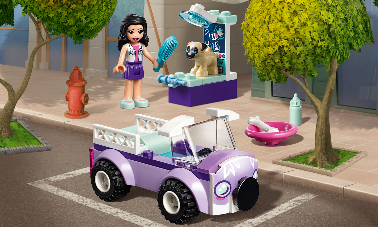 LEGO Friends Mobilna klinika weterynaryjna Emmy