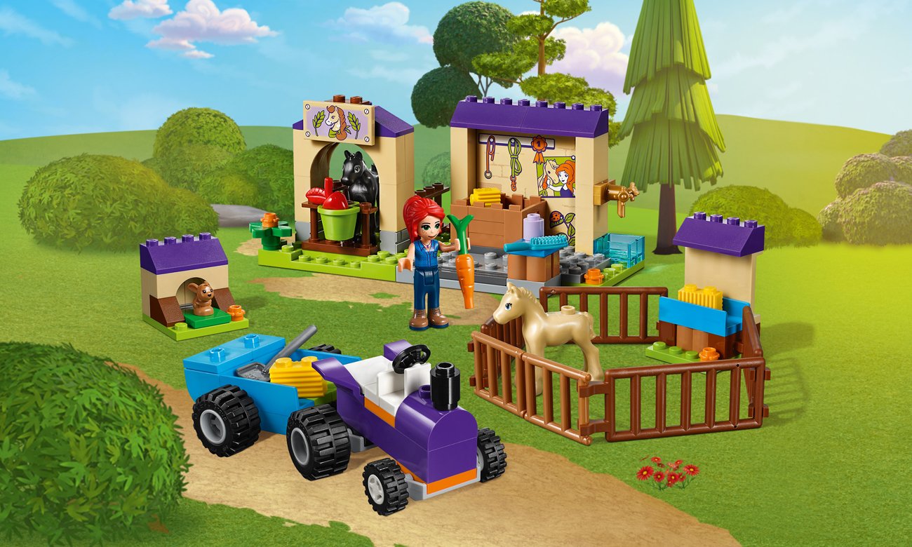 LEGO Friends Stajnia ze źrebakami Mii