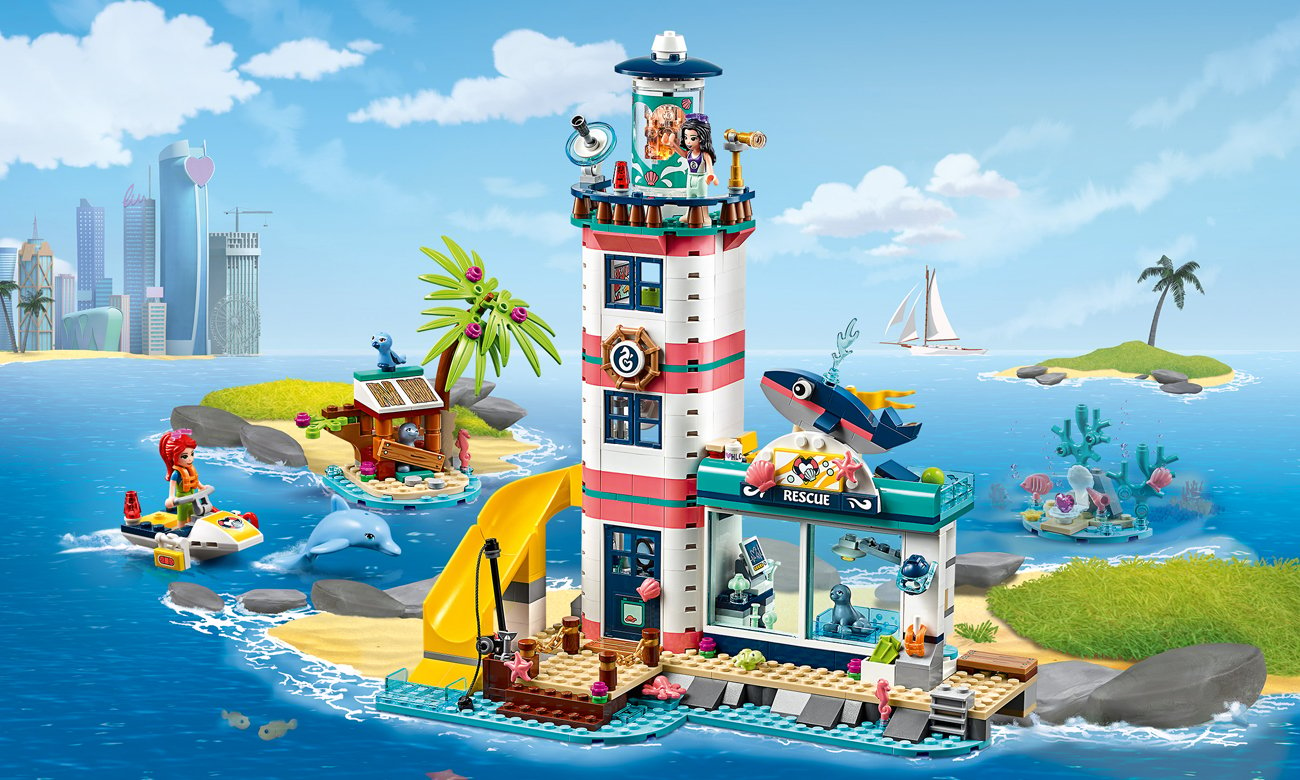 LEGO Friends Centrum ratunkowe w latarni morskiej
