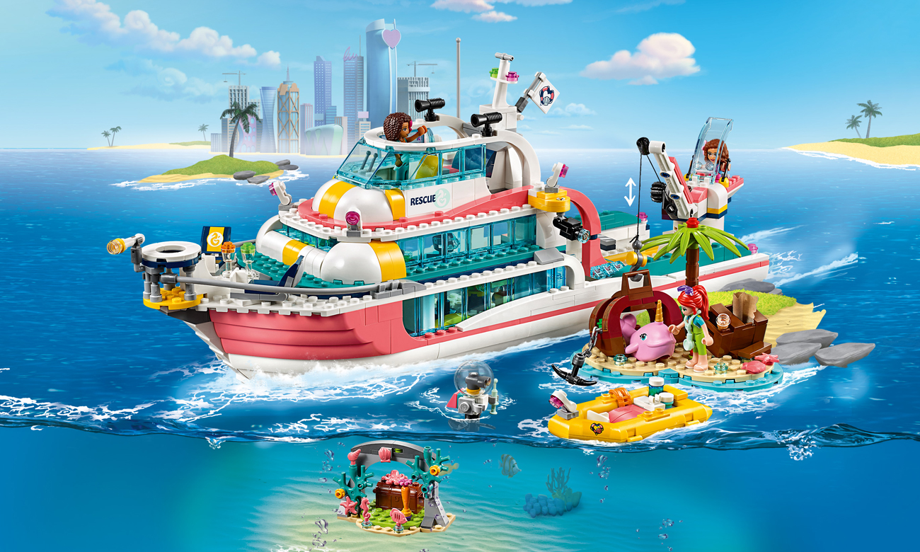LEGO Friends Centrum ratunkowe w latarni morskiej