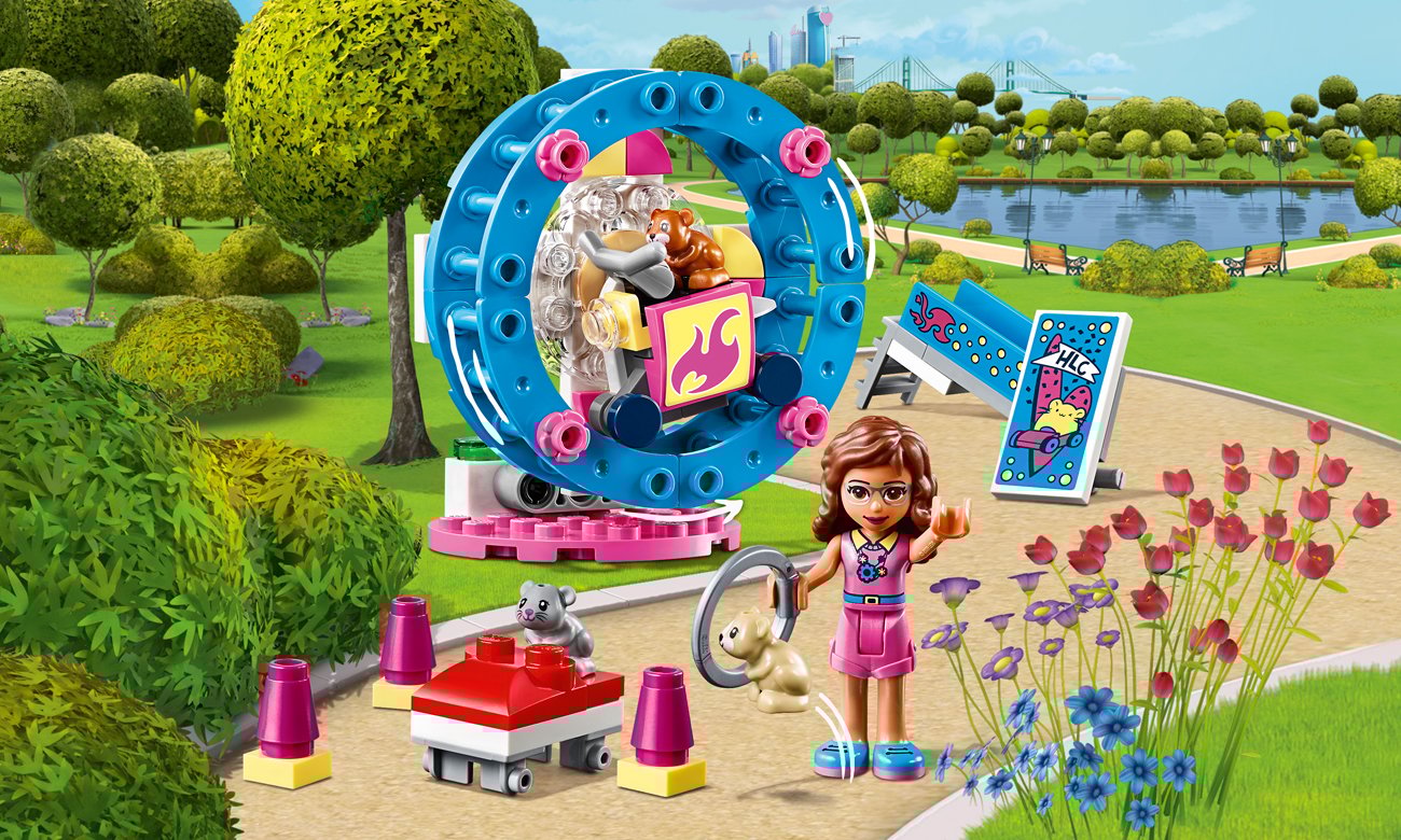 LEGO Friends Plac zabaw dla chomików Olivii