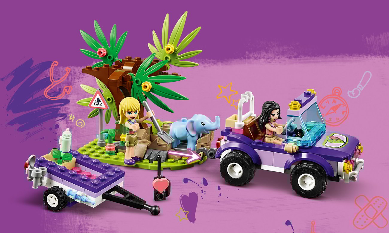 lego friends dżungla
