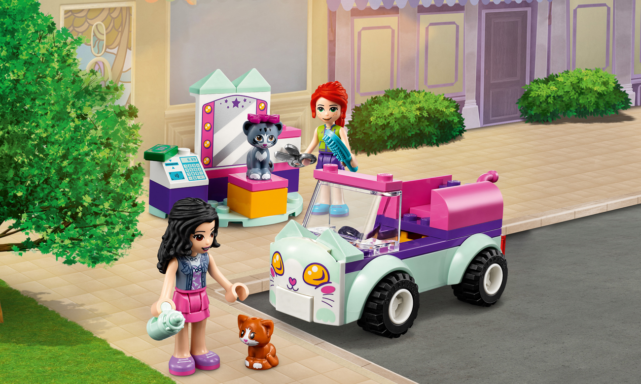 LEGO Friends Samochód do pielęgnacji kotów