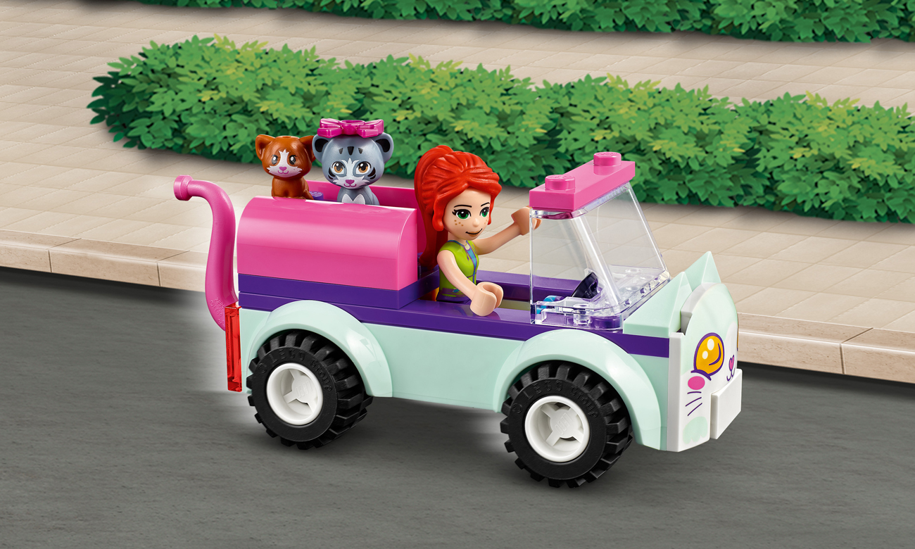 LEGO Friends Samochód do pielęgnacji kotów