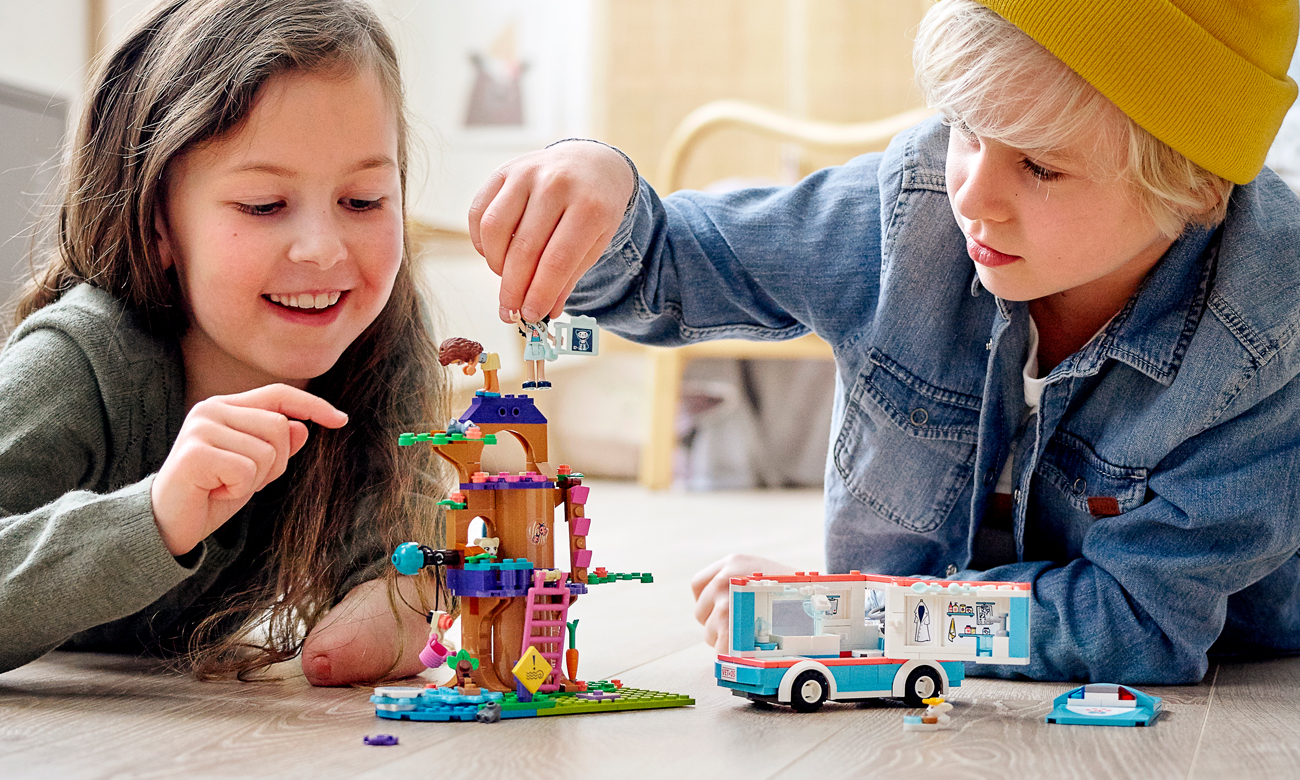 lego friends zestaw ze zwierzętami