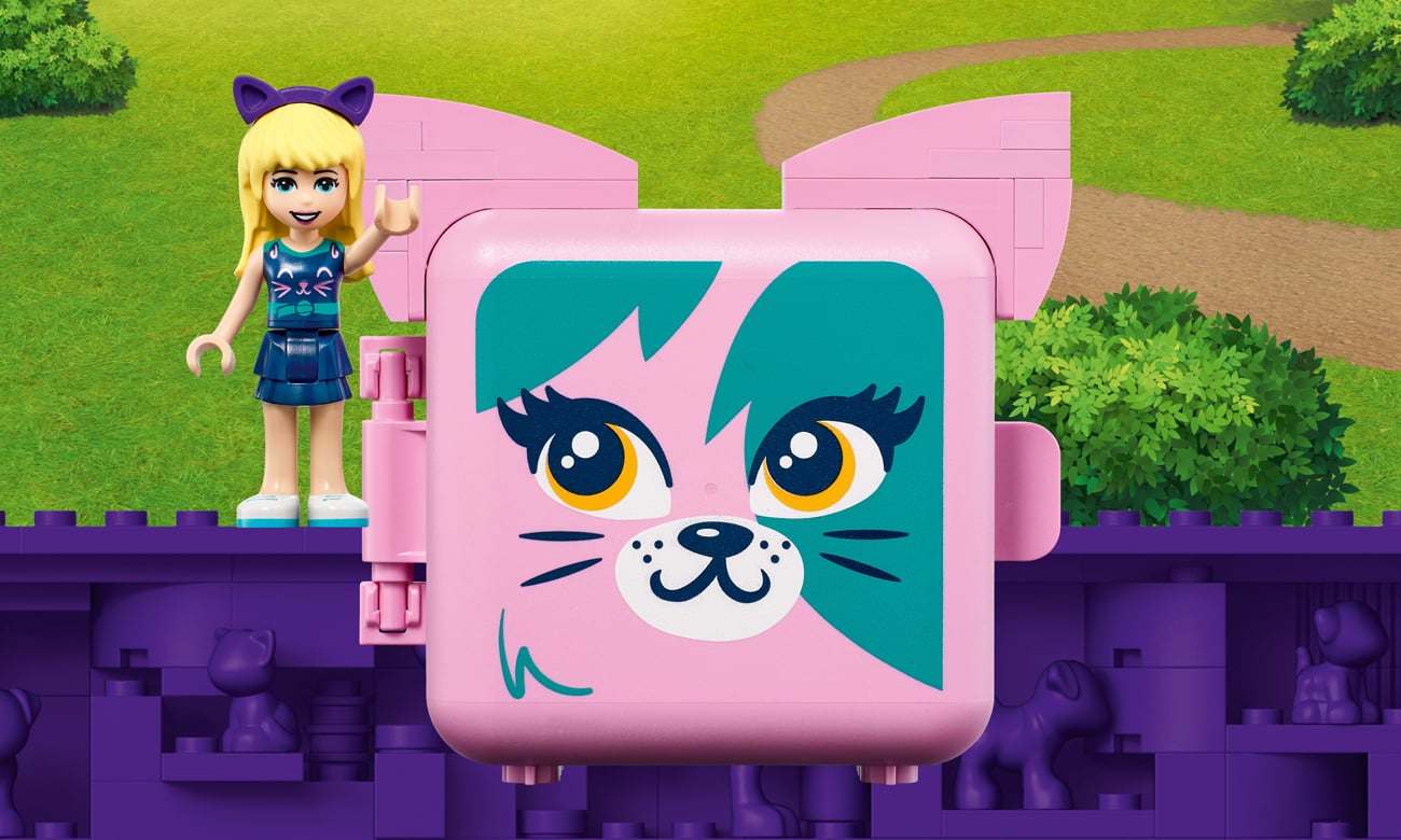 LEGO Friends 41665 Kostka Stephanie z kotem - Klocki LEGO® - Sklep