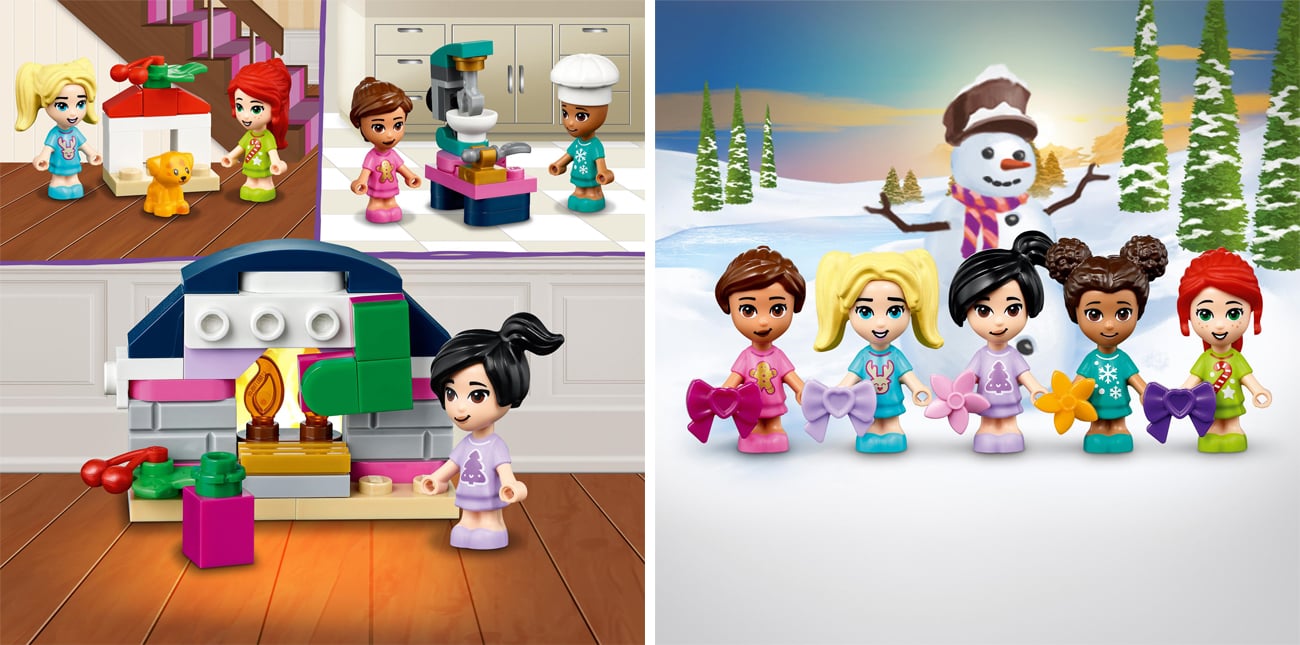 zestaw lego friends na święta