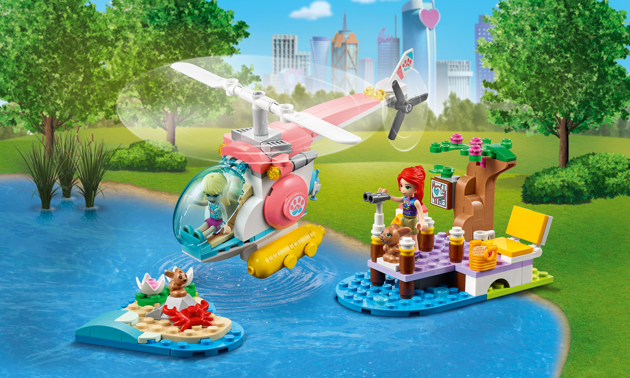 LEGO Friends Weterynaryjny helikopter ratunkowy