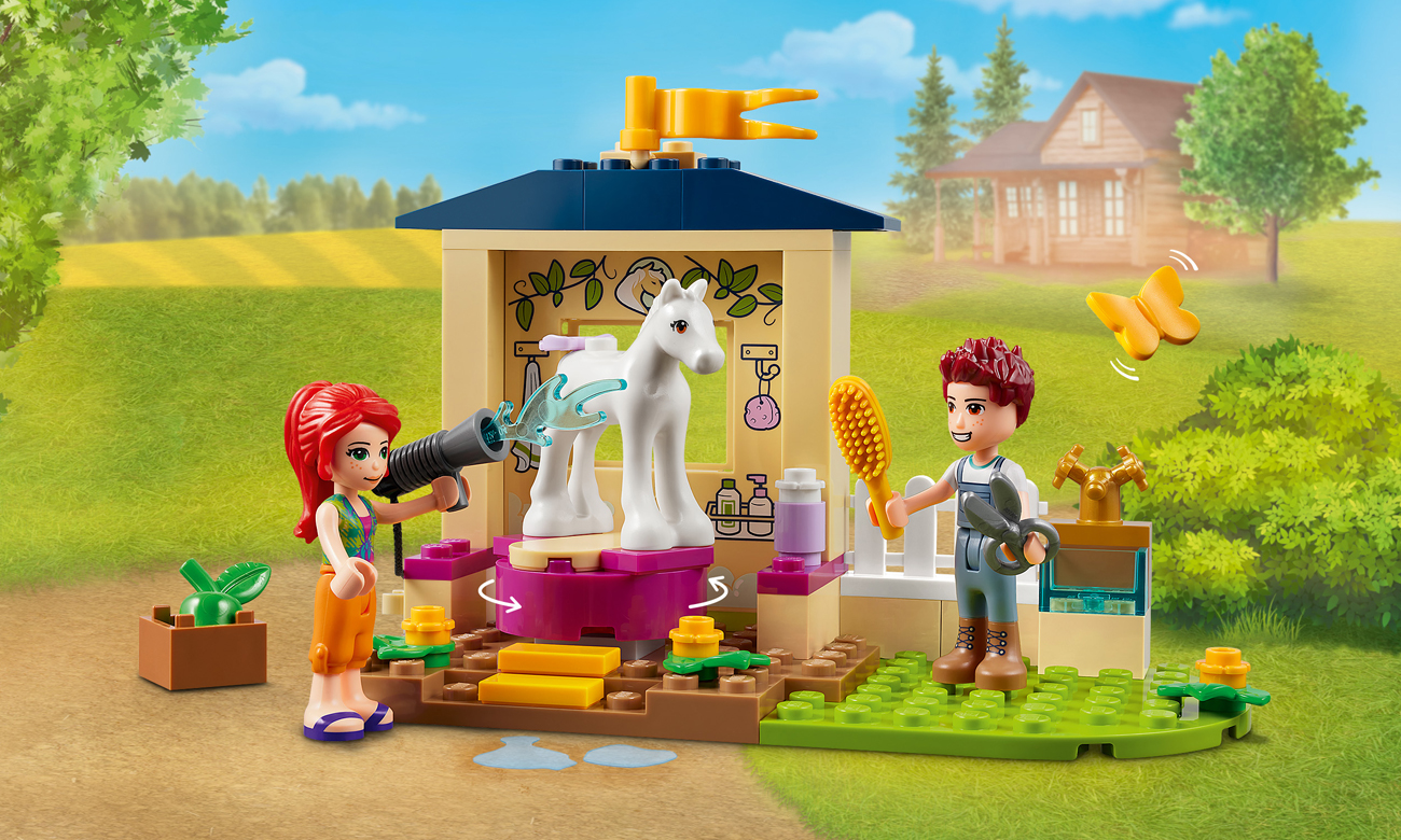 LEGO Friends Kąpiel dla kucyków w stajni